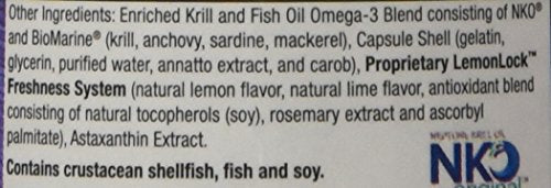 Purity Krill Omega 50 – Krill & Fish Oil Blend, Astaxanthin, Phospholipids, Vitamin D 500 IU | 60 Mini Softgels