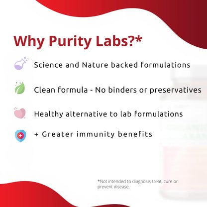 Purity Labs Antarctic Krill Oil 2000mg + Astaxanthin – Omega-3 (EPA/DHA) 60 Softgels