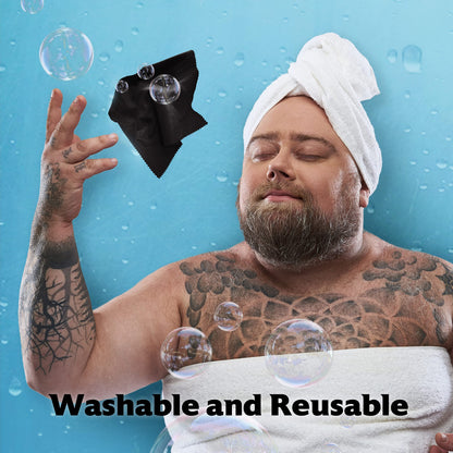 Purity Microfiber Lens Cleaning Cloth - 6 Pack, Dark Blue | Machine Washable & Lint-Free