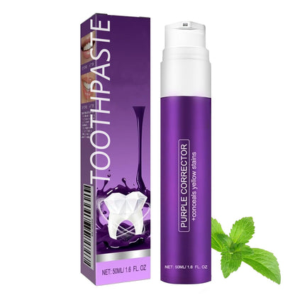 Purple Toothpaste for Teeth Whitening | Color Wheel Whitening 50ml