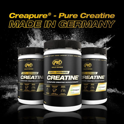 PVL Creapure Creatine – 100% Pure German Creatine Monohydrate Powder | 410 g / 82 Servings