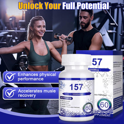 Qaihiei 157 Capsule Supplement – 60 Count, 1000 mg | Gluten Free & Non-GMO