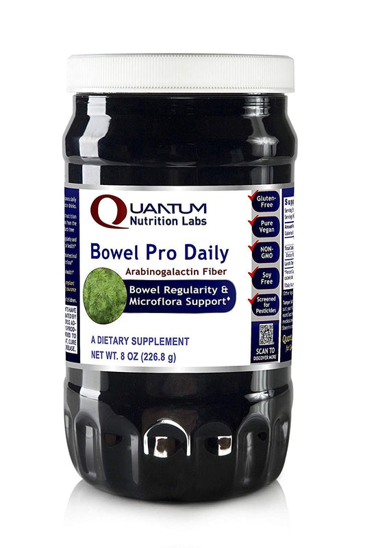 QNL Bowel Pro Daily – Prebiotic Fiber Powder for Digestive Health (8 oz) BritishVita | Premium UK Vitamins & Wellness Supplements