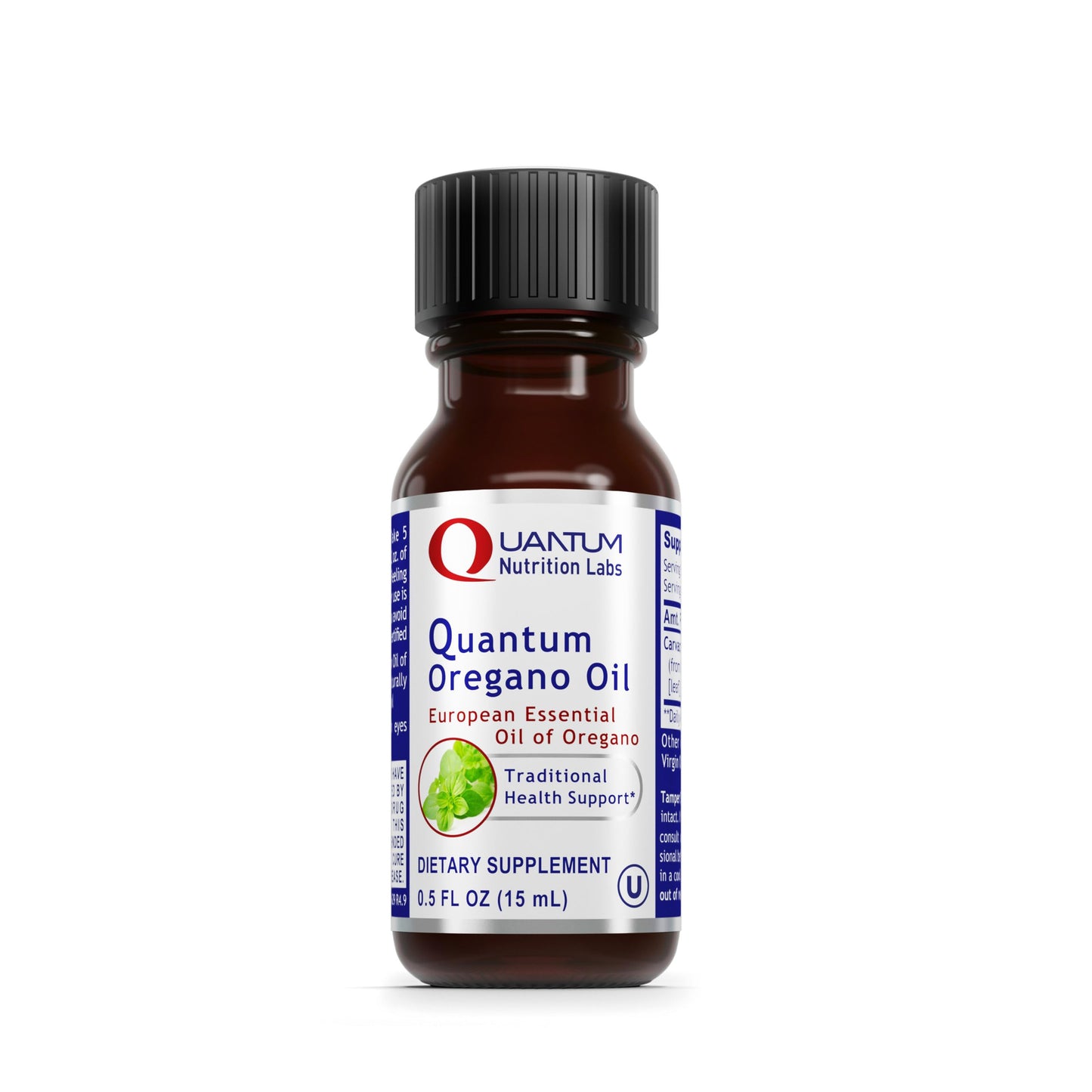 QNL Quantum Oregano Oil - Organic Oregano Oil Liquid Drops 0.5 fl oz