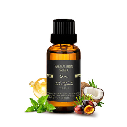 Qong Peppermint Essential Oil Blend 30ml – Hair Thickness, Sleep Support & Diffuser Aroma