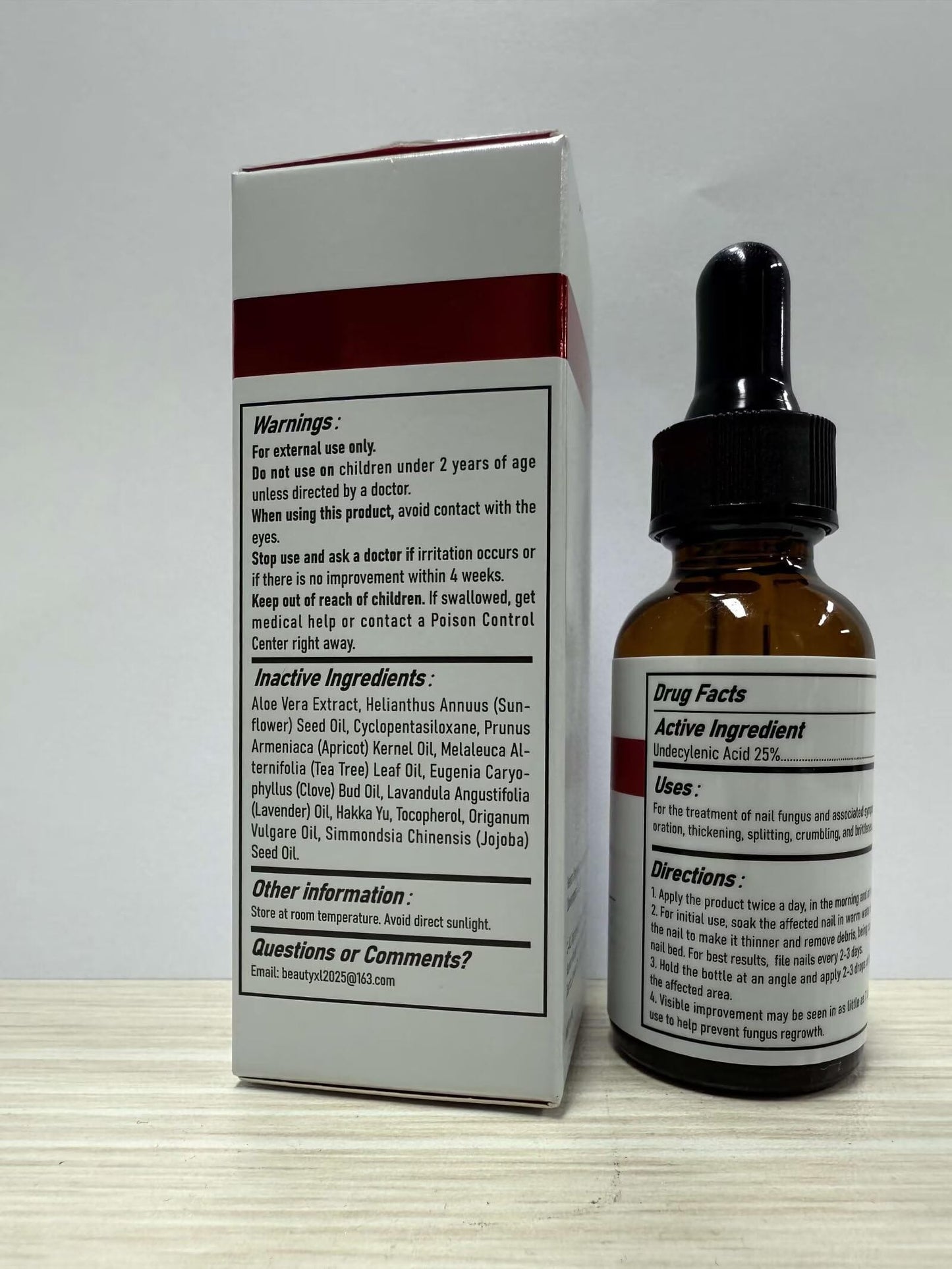 QQE Nail Fungus Treatment Extra Strength - 25% Undecylenic Acid