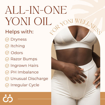 Quality Seamoss and Yoni Oil – Natural Mint Fresh Feminine Care, pH Balance, 1 oz