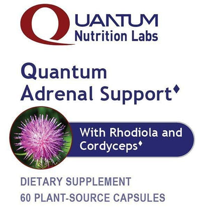 Quantum Adrenal Support – Adrenal Health & Calm, Vegan Capsules