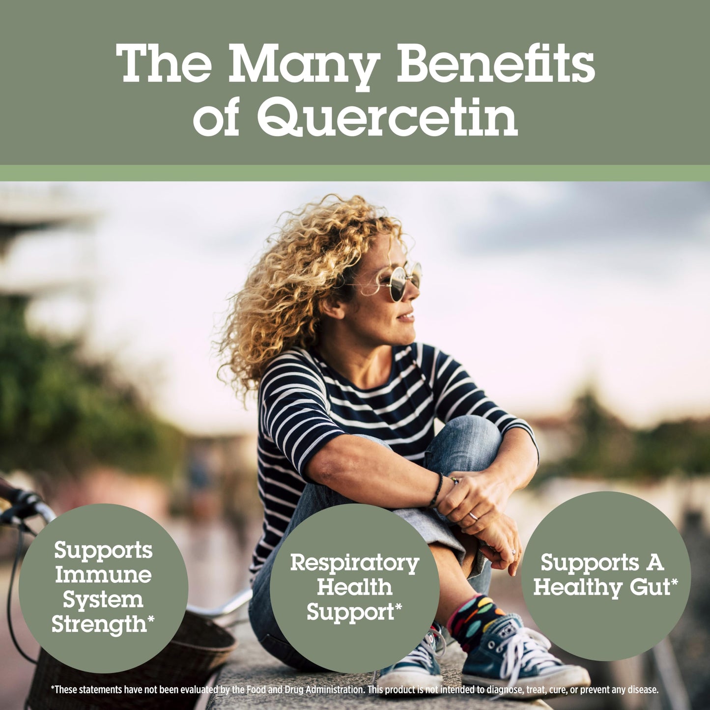 Quantum Health Quercetin+ 500mg Immune Support - Zinc & Vitamin C, 90 Capsules
