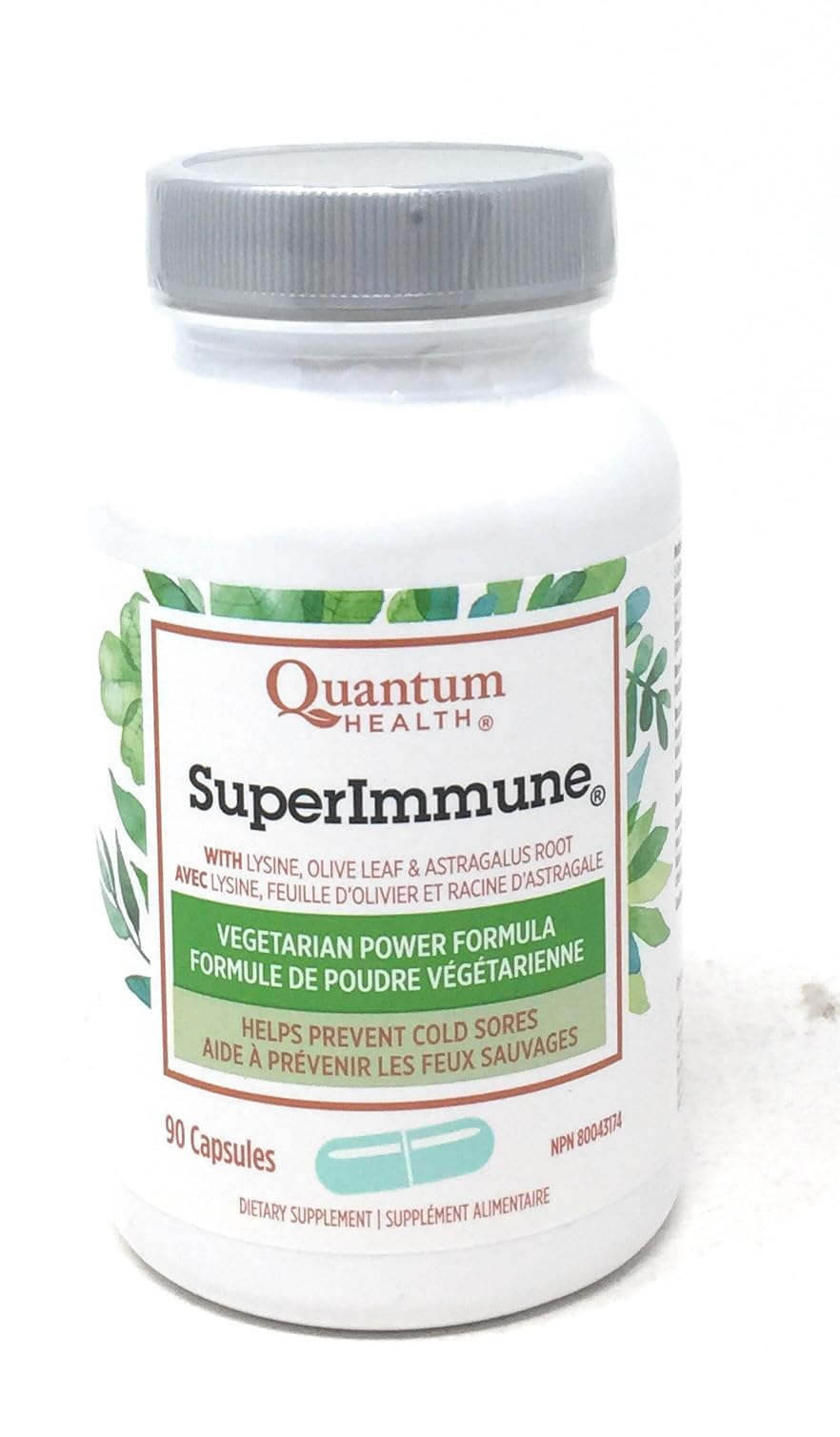 Quantum Health Super Immune+ Power Formula – 90 Vegetarian Capsules