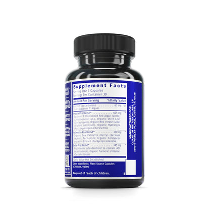 Quantum Nutrition Labs Prostate Support – Prostate Health Formula with Organic Saw Palmetto | 90 Veg Capsules