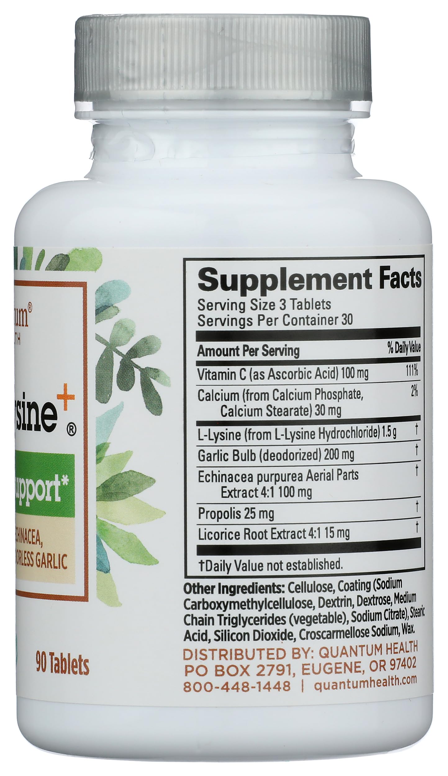Quantum Research Super Lysine+ Tablet, 0.93 lb