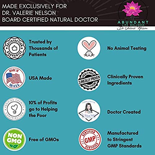 Dr. Valerie Nelson Quercetin 500 mg - 200 Capsules | Made in USA - Best Value