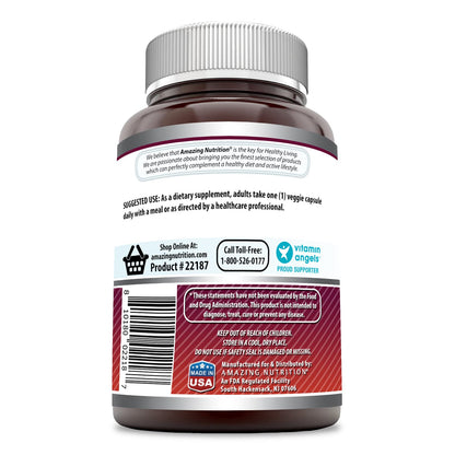 Quercetin 500mg 120 Veggie Capsules - Non-GMO & Gluten Free | Amazing Formulas