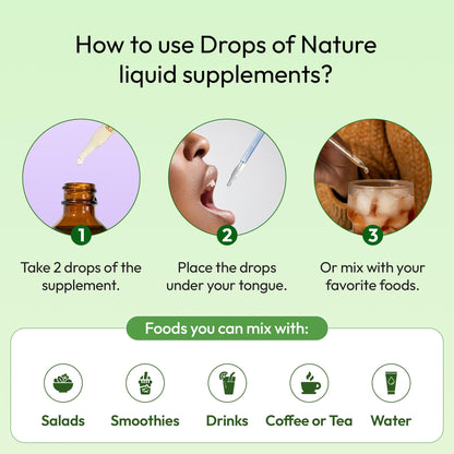 Quercetin Liquid Drops with Bromelain & Zinc – Immune Support (2 oz)