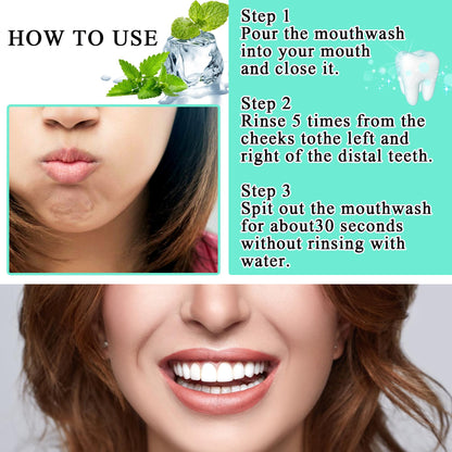 Travel Size Mouthwash Kit – 60-Pack Mini Travel Mouthwash, Portable & Fresh