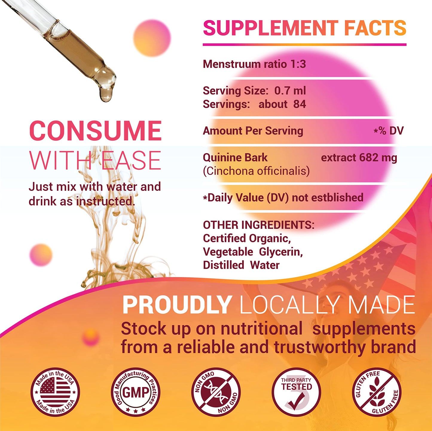 Quinine Liquid Extract 2oz – Restless Legs & Nighttime Cramp Relief