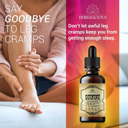 Quinine Liquid Extract 2oz – Restless Legs & Nighttime Cramp Relief