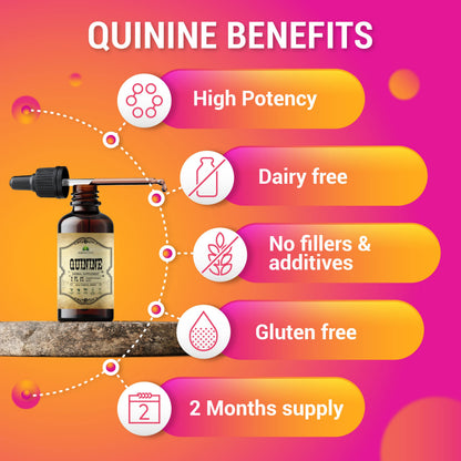Quinine Liquid Extract 2oz – Restless Legs & Nighttime Cramp Relief