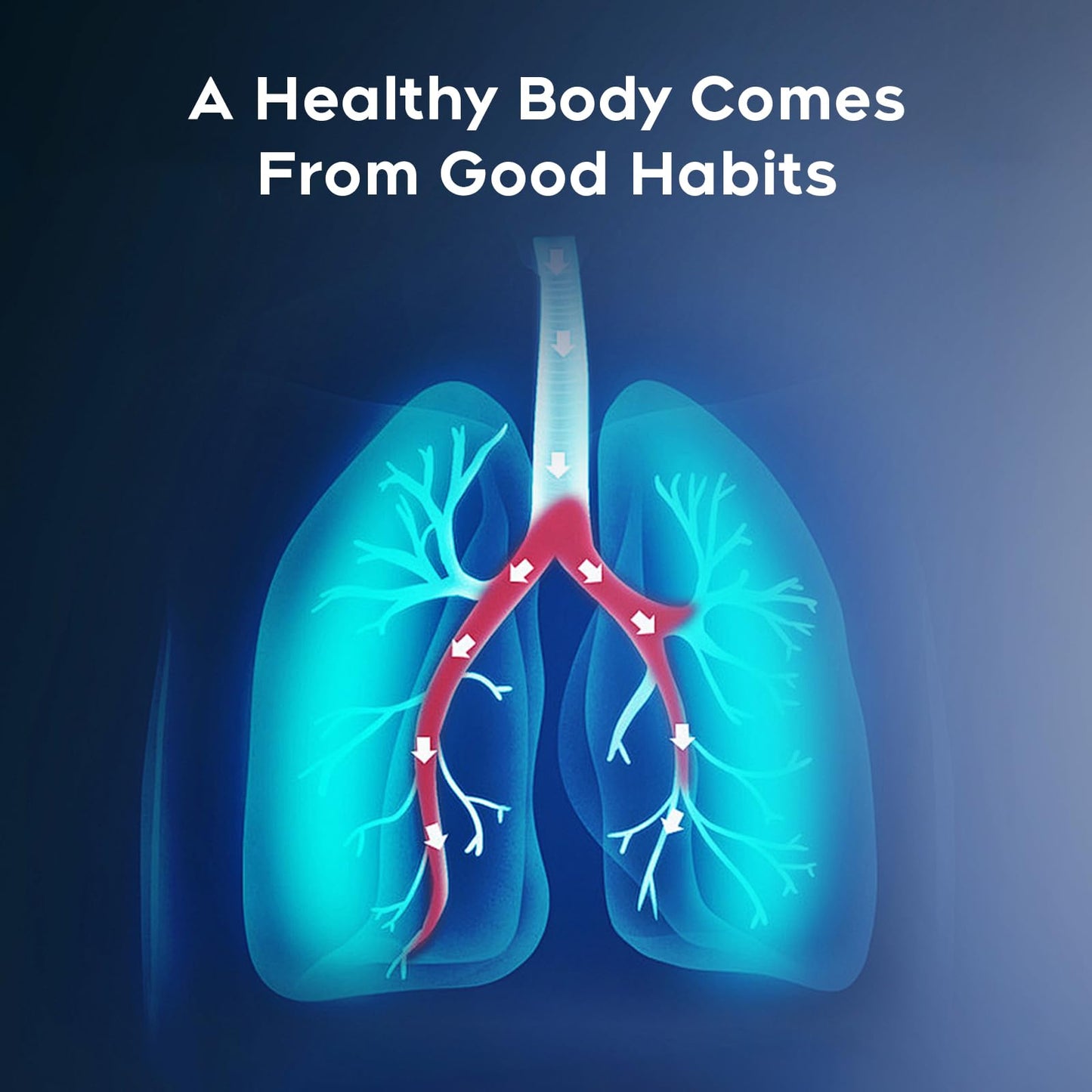 Quit Bad Habit Flavored Air Device – Refreshing Natural Plant Extract, Aluminum-0409-01