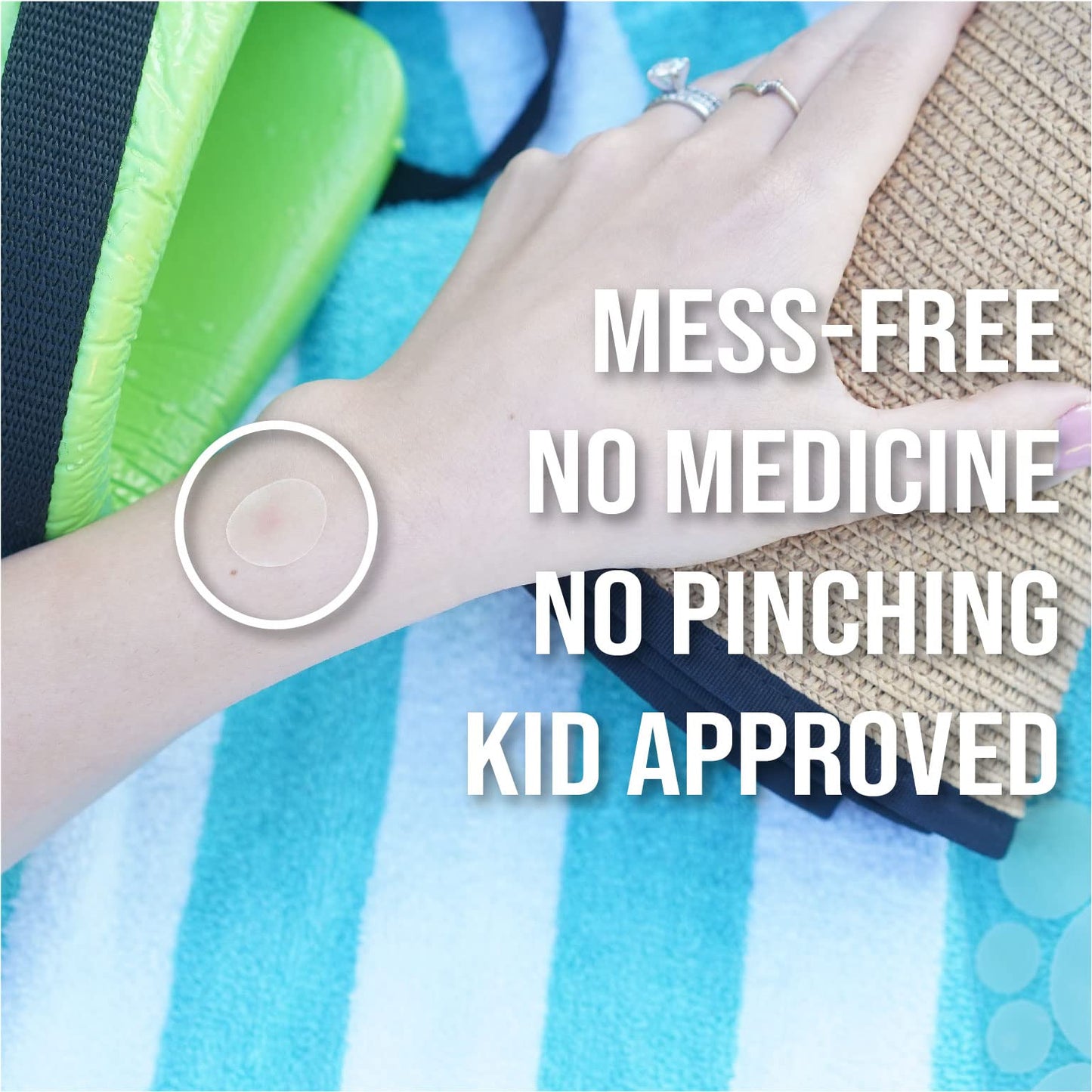 quitch Bug Bite Patches 3x27ct – Natural Itch Relief for Kids & Baby