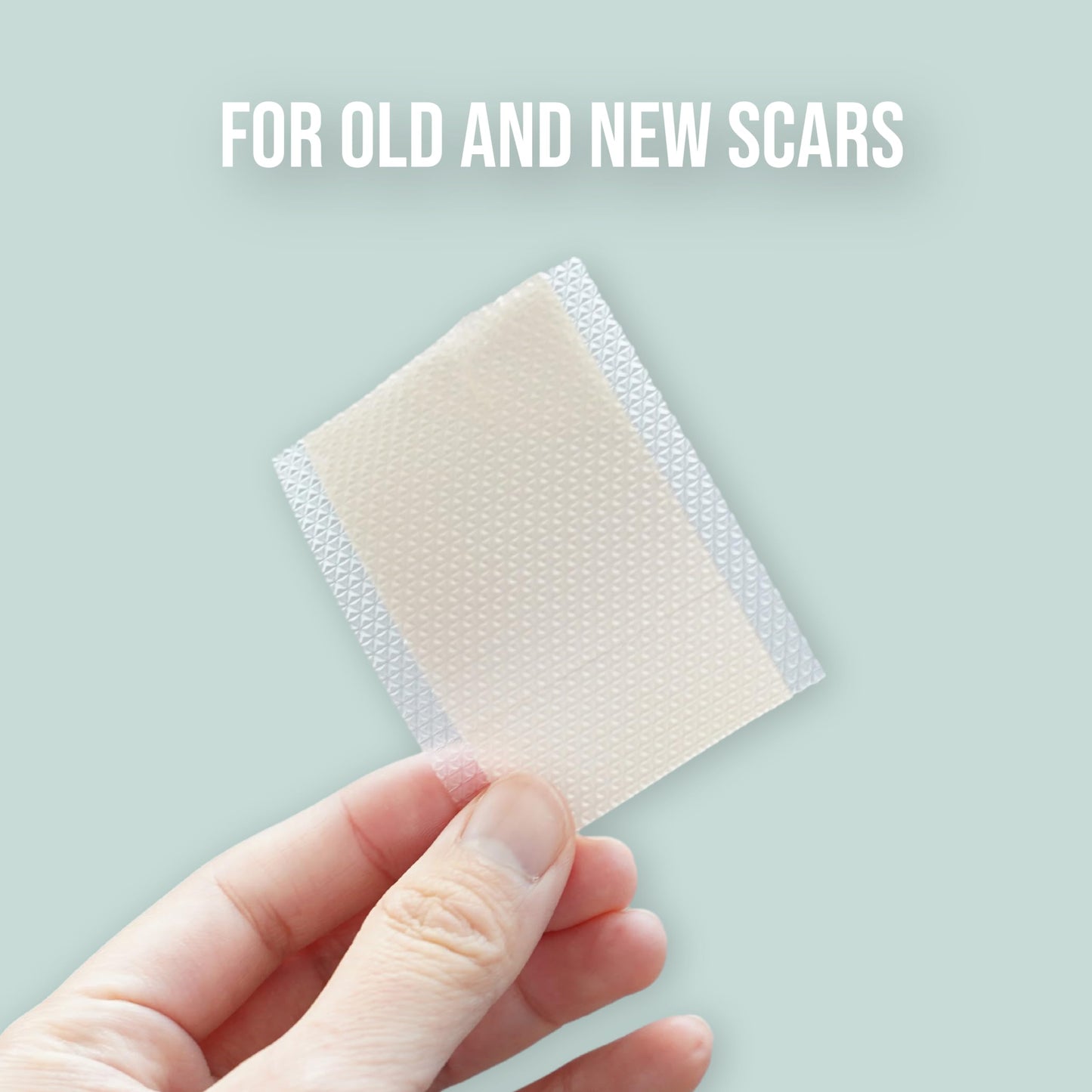Quitch Silicone Scar Sheets – Surgical & C-Section Scar Treatment (Nude) 4x150cm