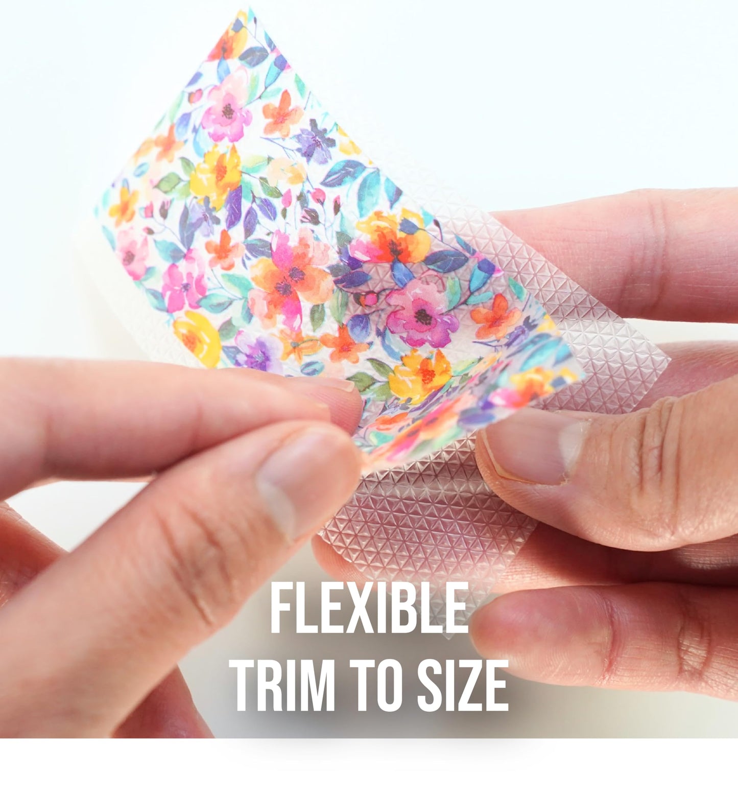 Quitch Silicone Scar Sheets for Surgical Scars | Floral 4x150cm