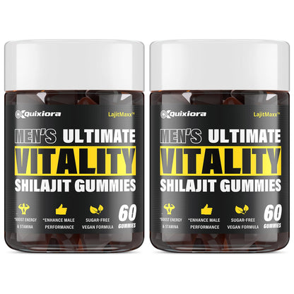 Quixiora Shilajit Gummies – High Potency Shilajit for Men & Women | 120 Gummies