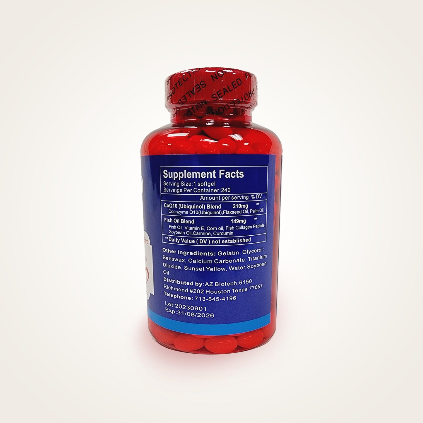 Qunol CoQ10 210mg Softgels – Heart Health & Energy Production | 240 Count