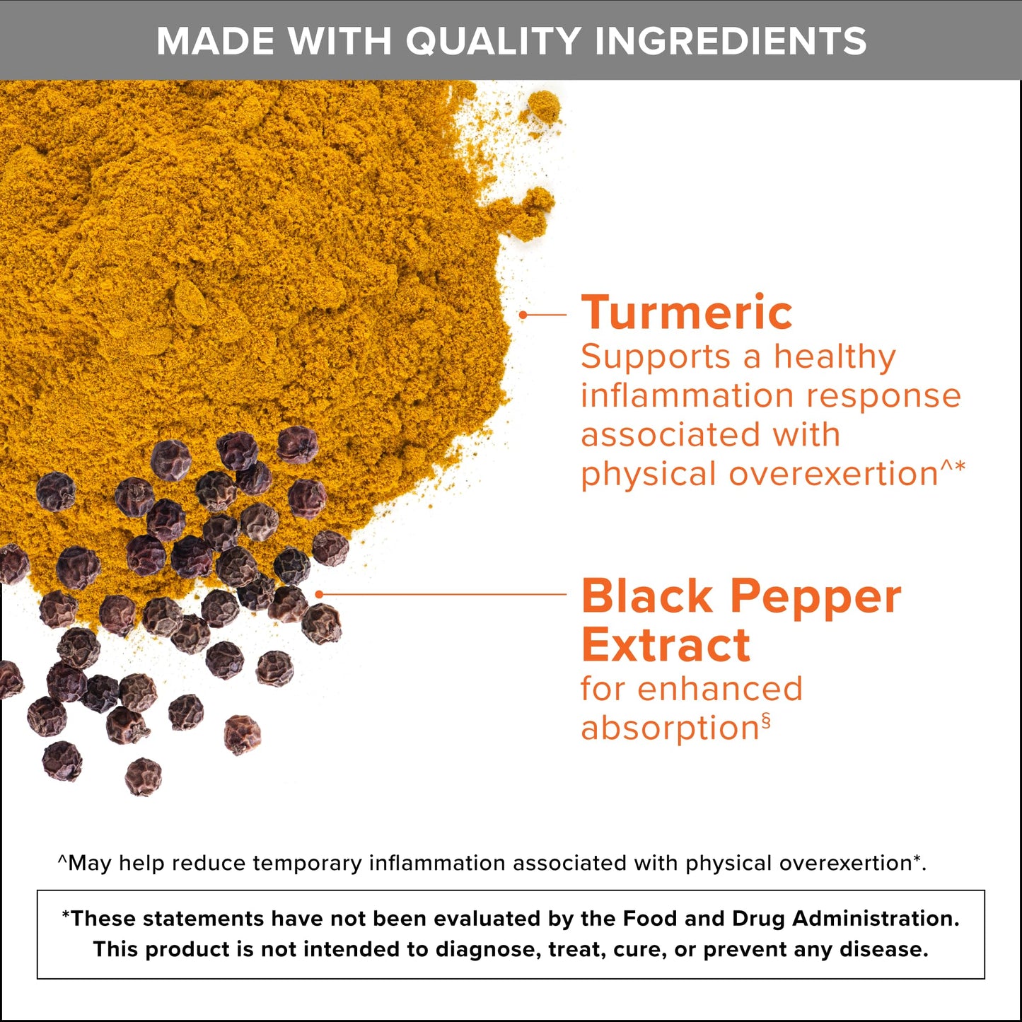 Qunol Turmeric Curcumin 2250mg with Black Pepper – 95% Curcuminoids, Joint Support