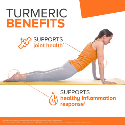 Qunol Turmeric Curcumin Capsules 1000mg - Extra Strength, Hydro-Soluble, 60 Veggie Capsules