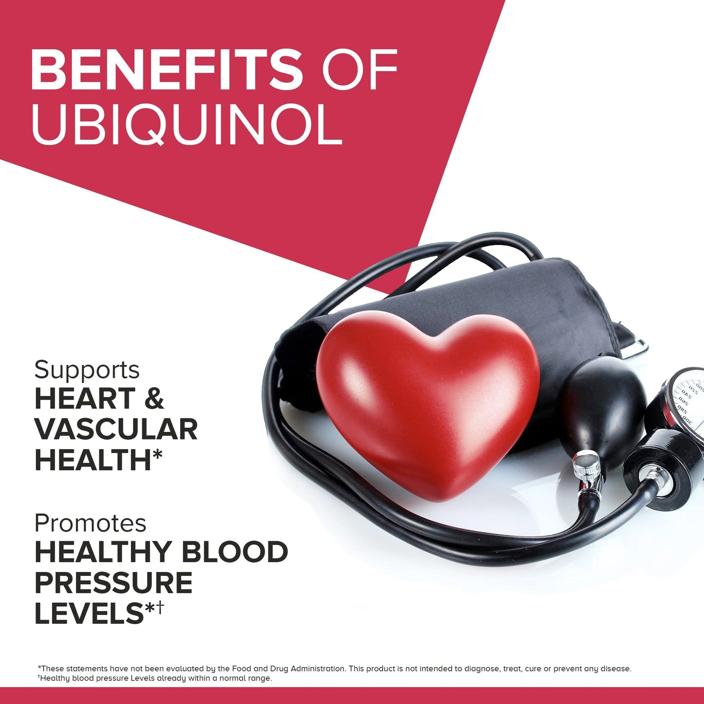 Qunol Ubiquinol CoQ10 100mg Softgels – Superior Absorption – 60 Count