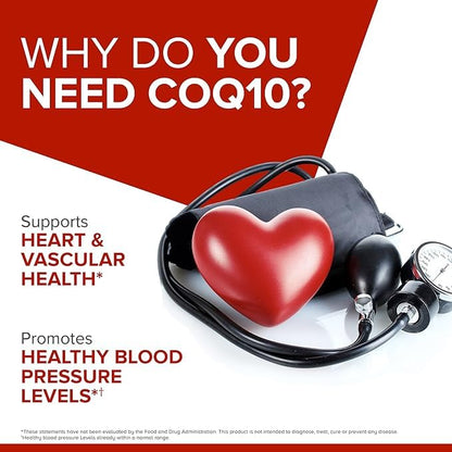 Qunol Ultra CoQ10 100mg 120 Softgels – 3X Absorption
