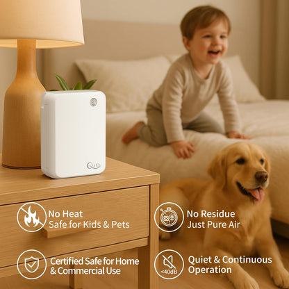 QZD Smart Scent Air Machine – 500ML Capacity, 2500 Sq Ft Coverage