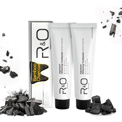 R&amp;O Ageratum Whitening Toothpaste with Bamboo Charcoal - 3.53 oz