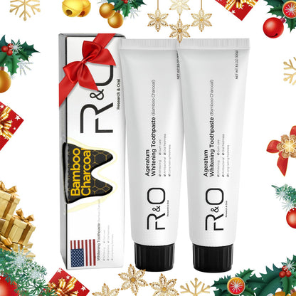 R&amp;O Ageratum Whitening Toothpaste with Bamboo Charcoal - 3.53 oz