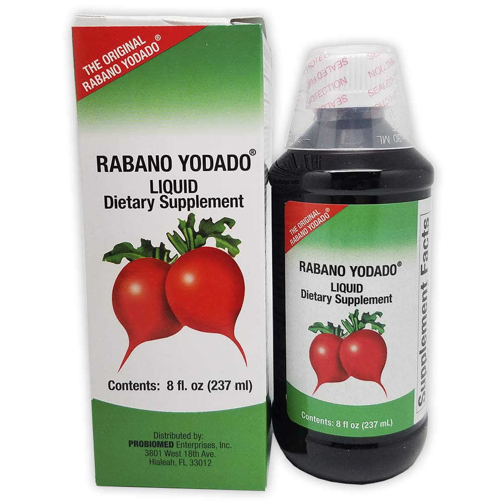 Rabano Yodado El Salvador Dietary Supplement (8oz) - Energy & Immune Support