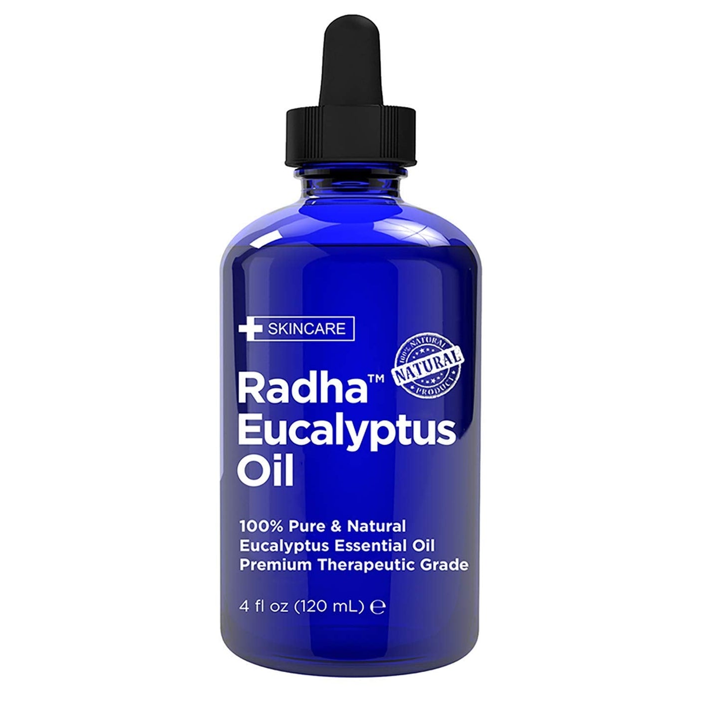 Radha Beauty Eucalyptus Essential Oil 4 oz – Pure & Therapeutic Grade