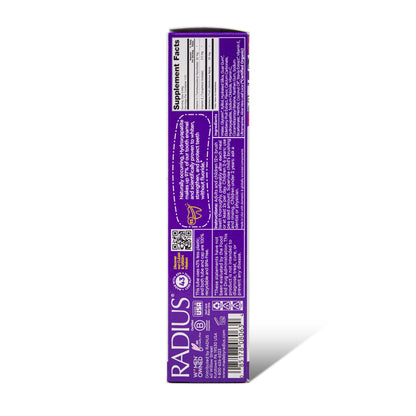 RADIUS Kids Immunity Toothpaste 3-Pack | Super Duper Bubble Berry Mint 2.5 oz