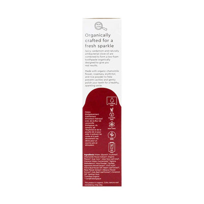RADIUS USDA Organic Toothpaste 3oz – Clove Cardamom (Pack of 2)