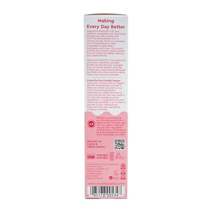 RADIUS USDA Organic Kids Toothpaste Dragon Fruit 3oz - Pack of 3