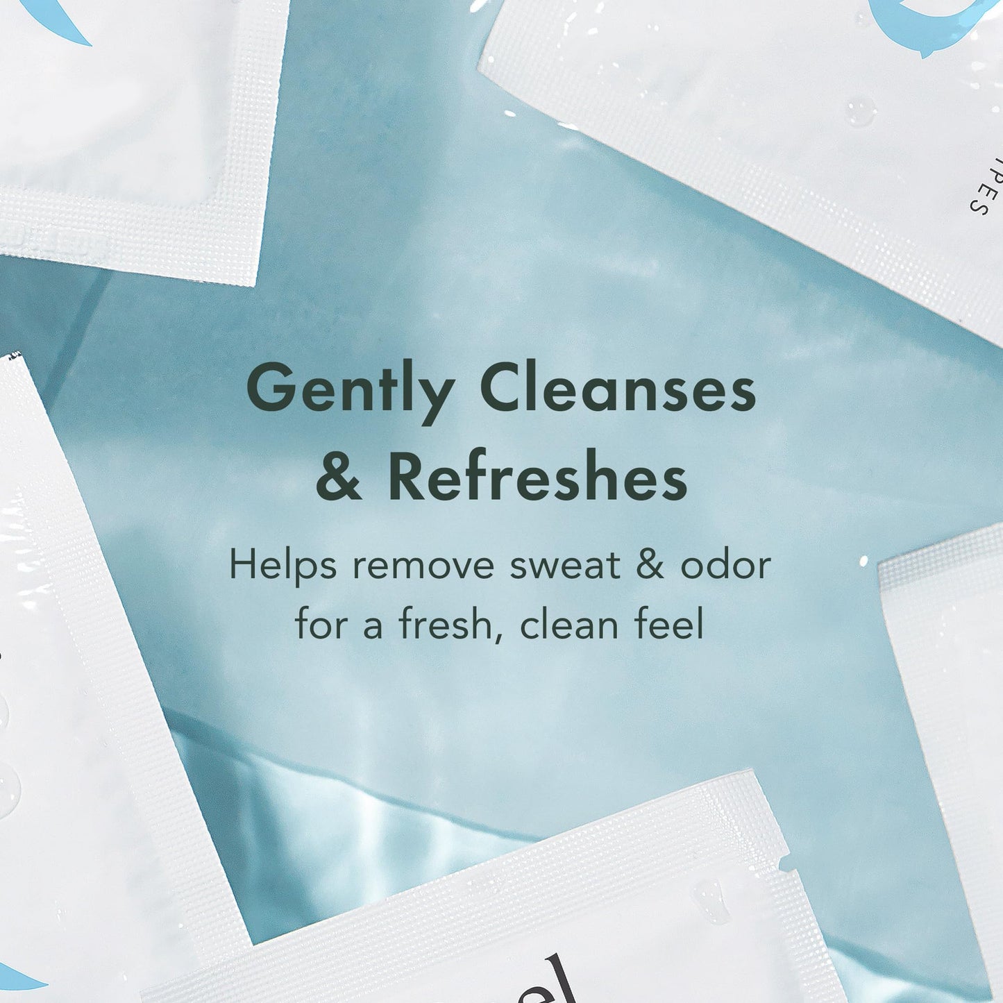 Rael Organic Cotton Wipes - Individually Wrapped Body Cloths for All Skin Types (2 x 10)
