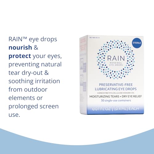 Rain Preservative-Free Eye Drops for Severe Dry Eyes | Natural Comfort
