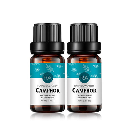 RAINBOW ABBY Camphor Essential Oil 2-Pack - 2x10 mL, 100% Pure