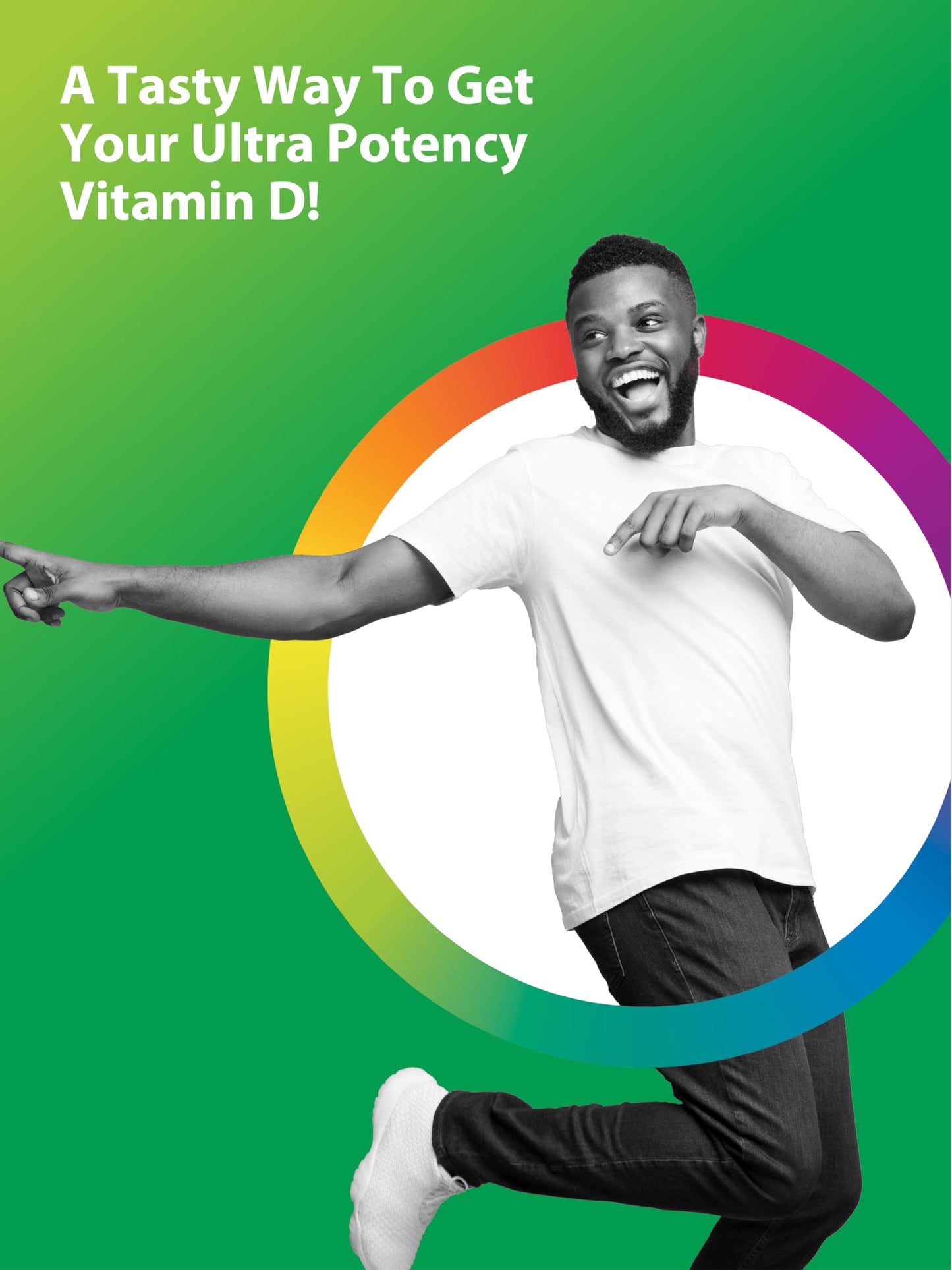 Rainbow Light Berry D-Licious 2,500 IU Vitamin D3 Gummies - Gluten-Free