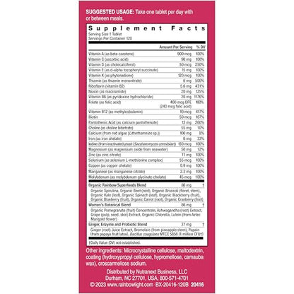 Rainbow Light Multivitamin Womens One Powder 120 Count - Vitamin & Mineral Supplement