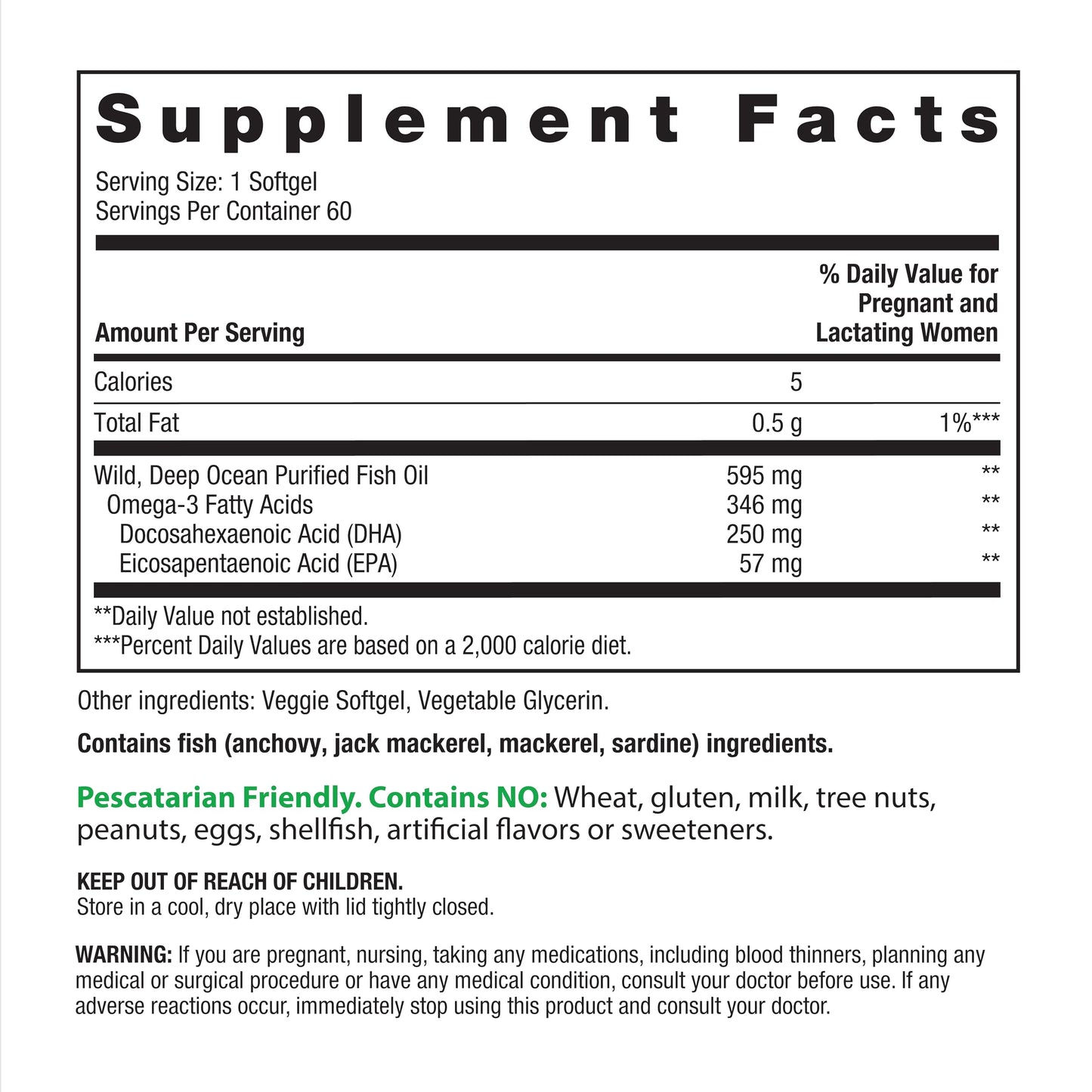 Rainbow Light Prenatal DHA Smart Essentials - Omega-3 60 Softgels