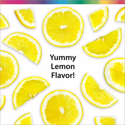Rainbow Light Sunny Gummies Vitamin D3 1000 IU – Supports Bones, Muscles & Immunity | Gluten-Free, Soy-Free, Sour Lemon 50 Gummies