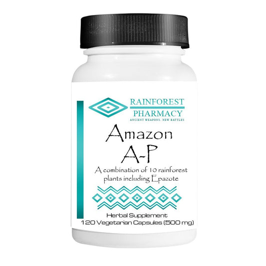 Rainforest Amazon A-P 120 Vegetarian Capsules – 650 mg | Herbal Supplement BritishVita | Premium UK Vitamins & Wellness Supplements
