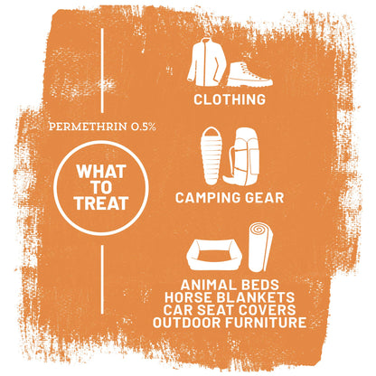 Ranger Ready Repellents 0.5% Permethrin Spray for Clothes & Outdoor Gear - Scent Zero, 8 fl oz